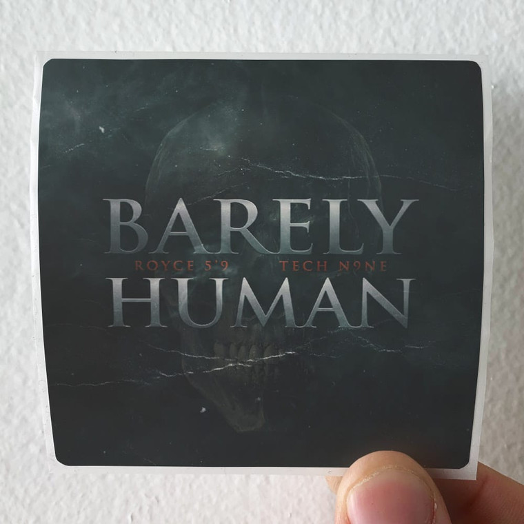 Tech N9ne Barely Human Album Cover Sticker