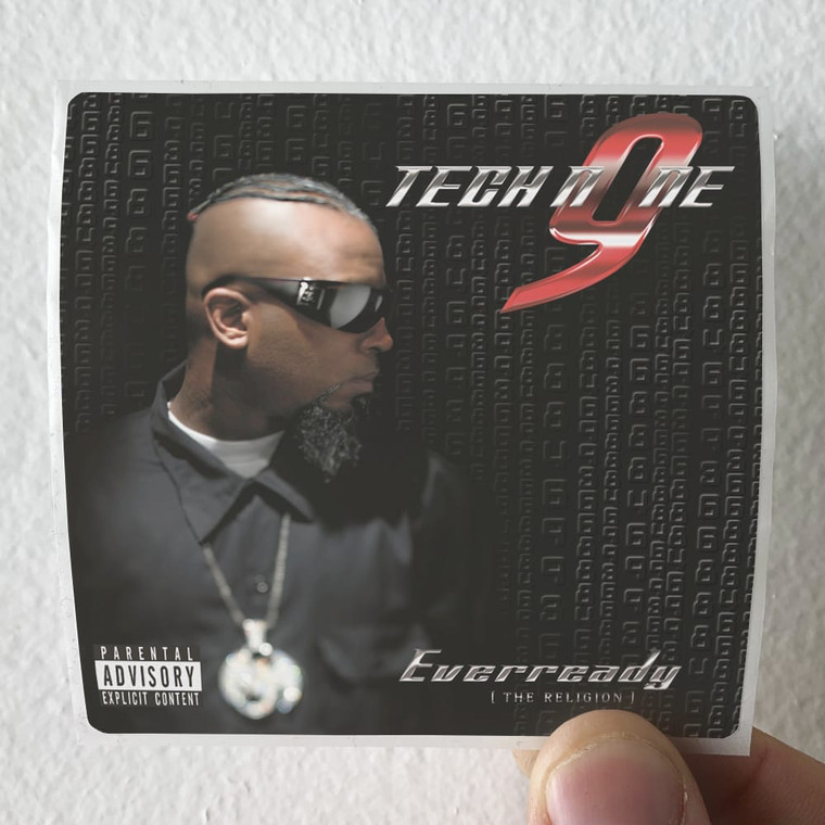 Tech N9ne Everready The Religion 1 Album Cover Sticker