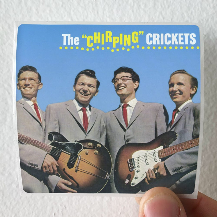 The Crickets The Chirping Crickets Album Cover Sticker