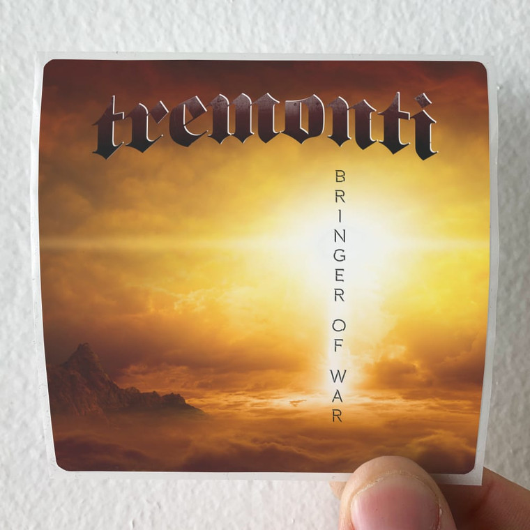 Tremonti Bringer Of War Album Cover Sticker