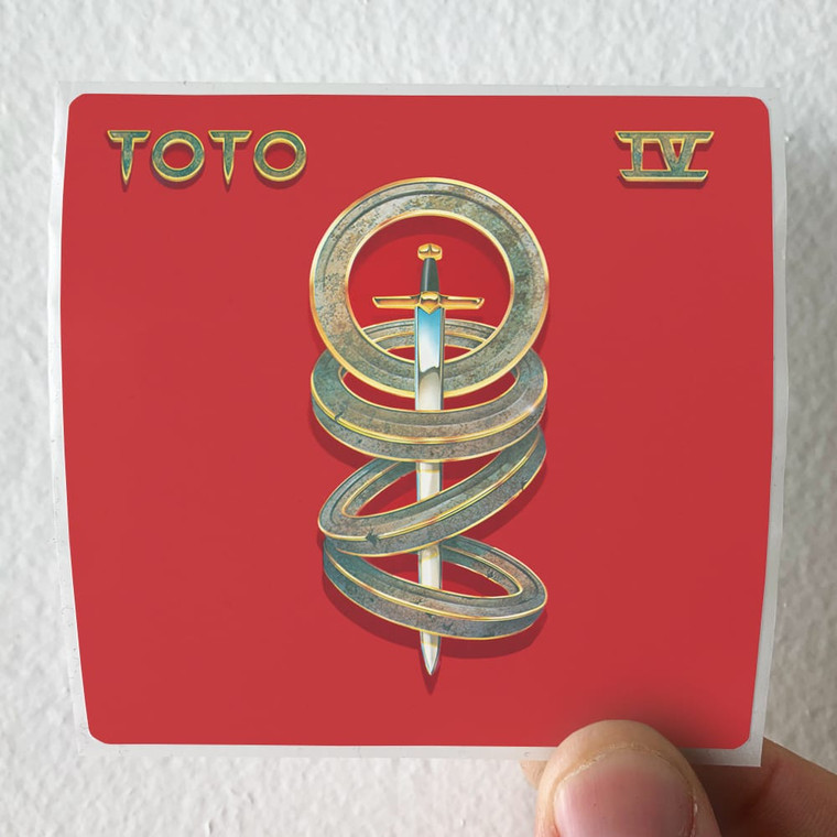 Toto Toto Iv 1 Album Cover Sticker