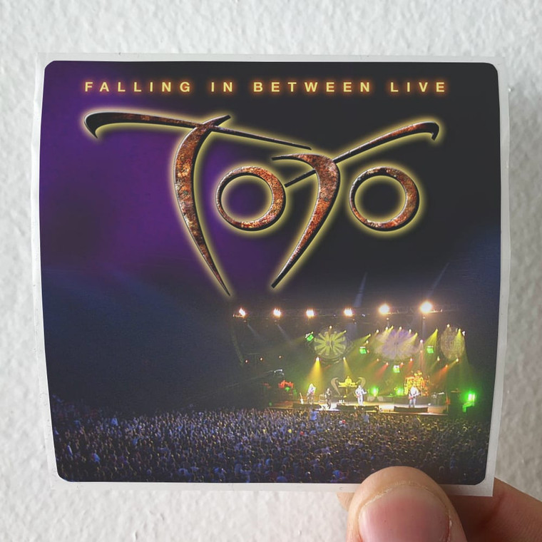 Toto Falling In Between Live Album Cover Sticker