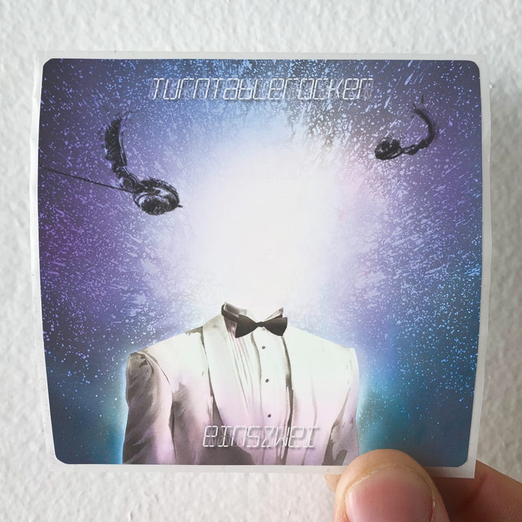 Turntablerocker Einszwei Album Cover Sticker