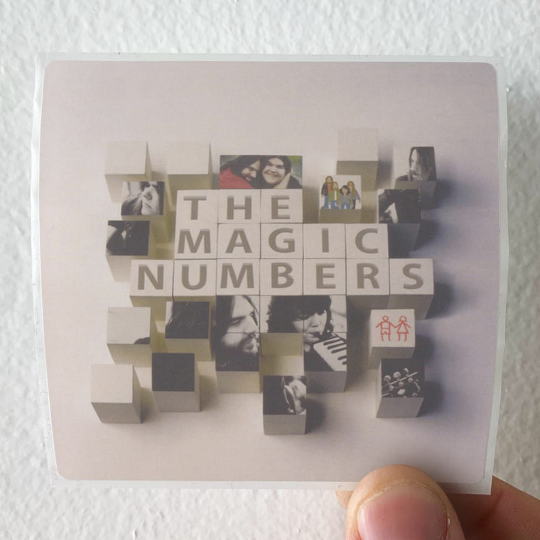 The Magic Numbers The Magic Numbers Album Cover Sticker