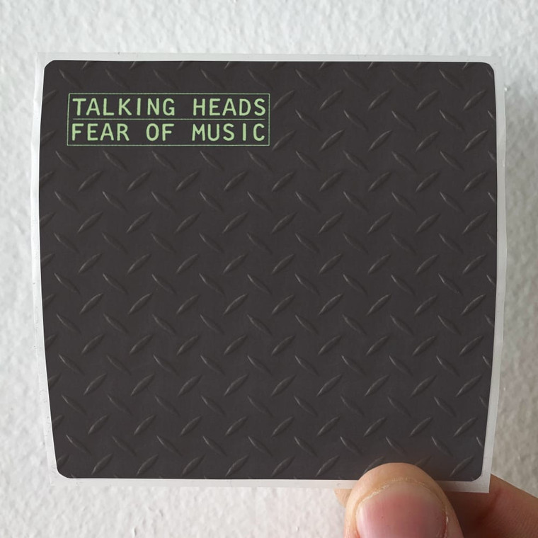 Talking Heads Fear Of Music Album Cover Sticker