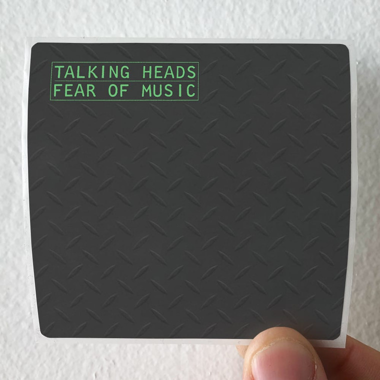 Talking Heads Fear Of Music 1 Album Cover Sticker