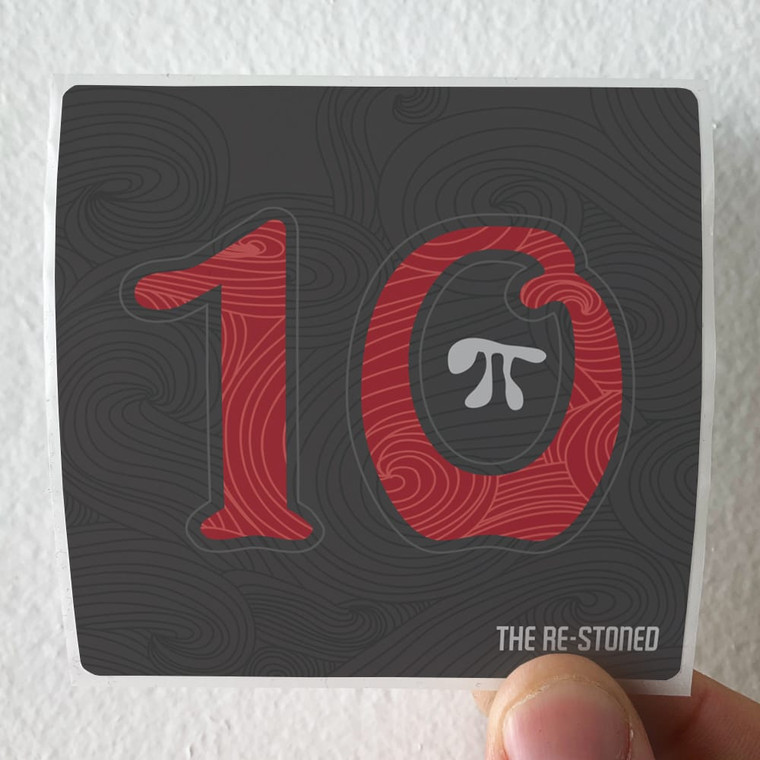 The Re-Stoned 10 Album Cover Sticker
