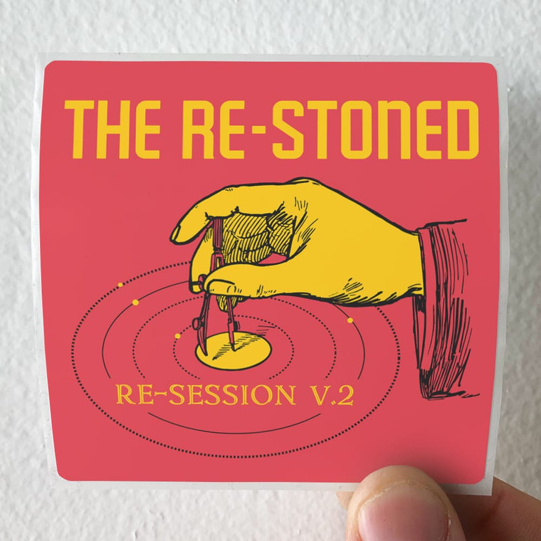 The Re-Stoned Re Session V2 Album Cover Sticker