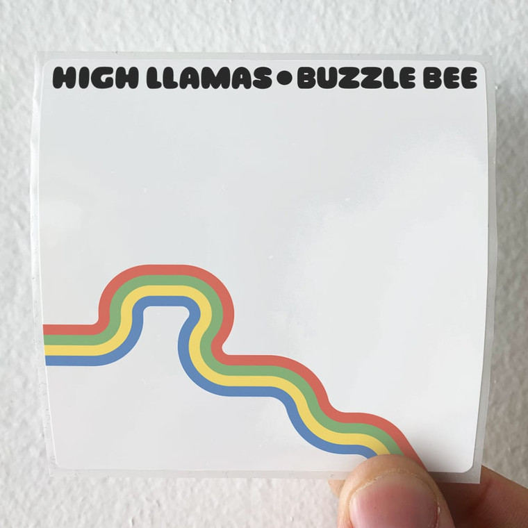The High Llamas Buzzle Bee Album Cover Sticker
