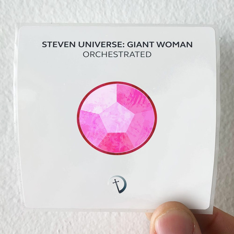 The Marcus Hedges Trend Orchestra Giant Woman From Steven Universe Orchestrated Album Cover Sticker