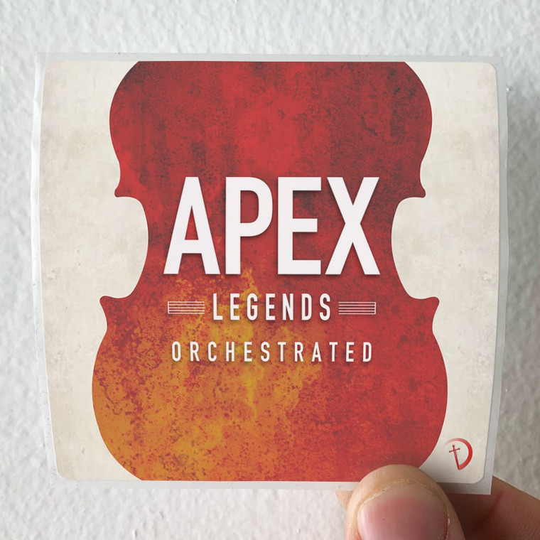 The Marcus Hedges Trend Orchestra Apex Legends Theme Orchestrated Album Cover Sticker