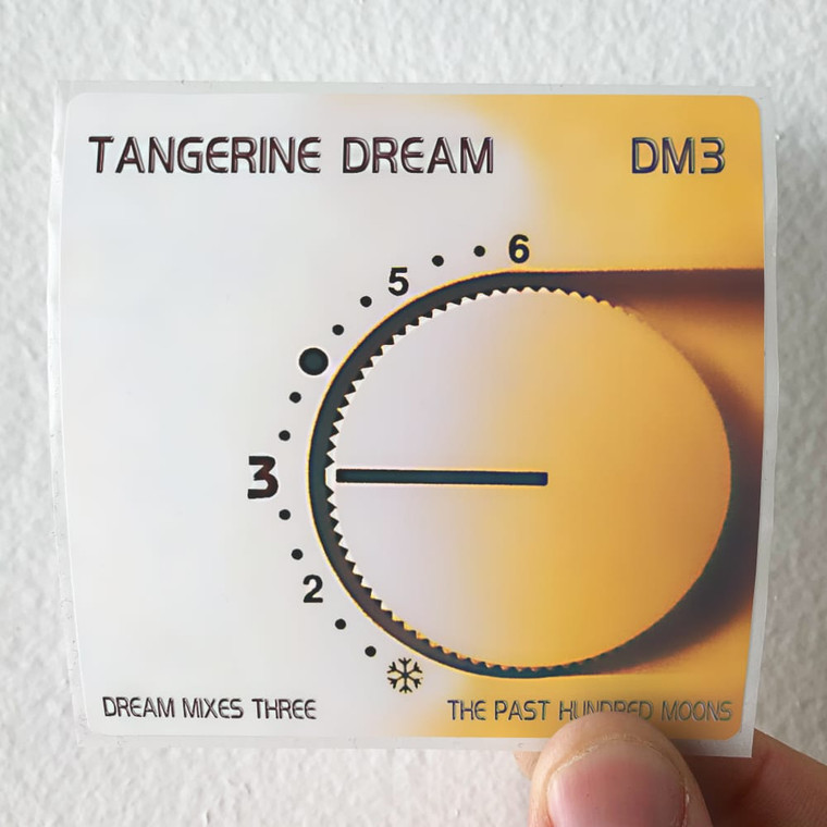 Tangerine Dream Dream Mixes Iii The Past Hundred Moons Album Cover Sticker