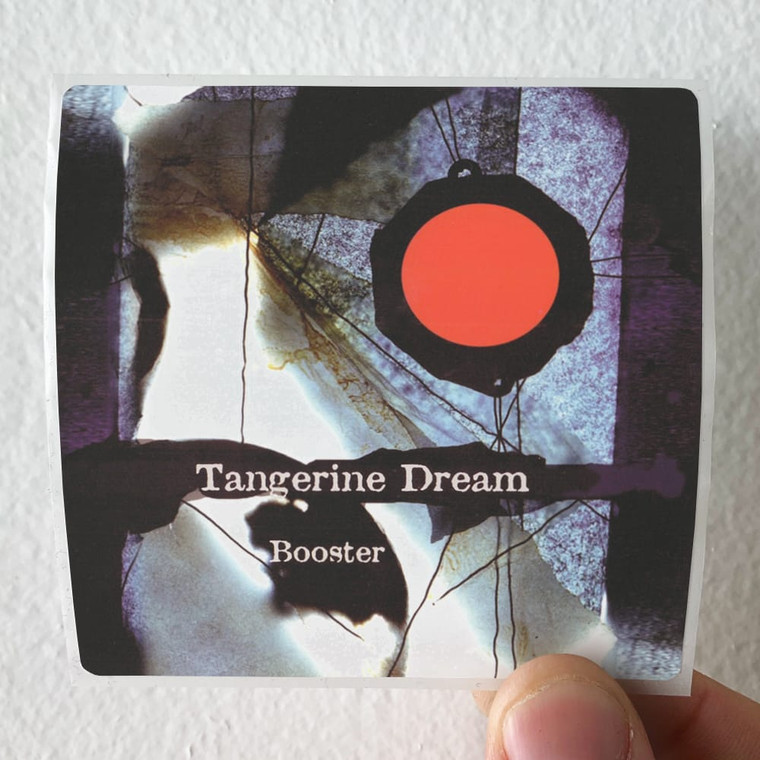 Tangerine Dream Booster Album Cover Sticker