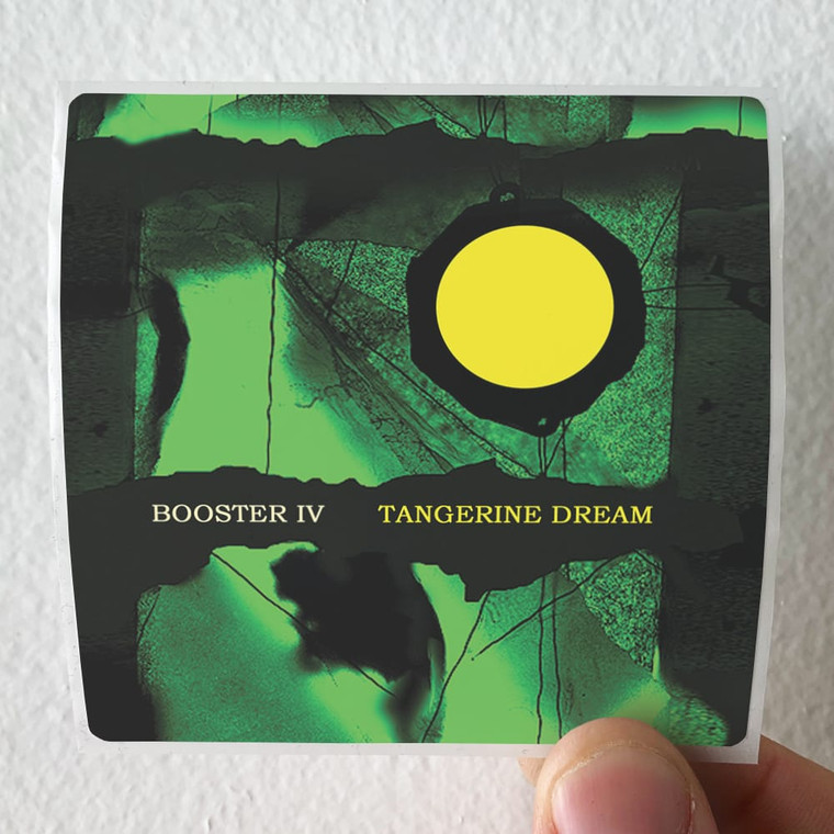 Tangerine Dream Booster Iv Album Cover Sticker