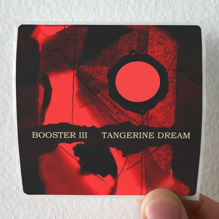 Tangerine Dream Booster Iii Album Cover Sticker