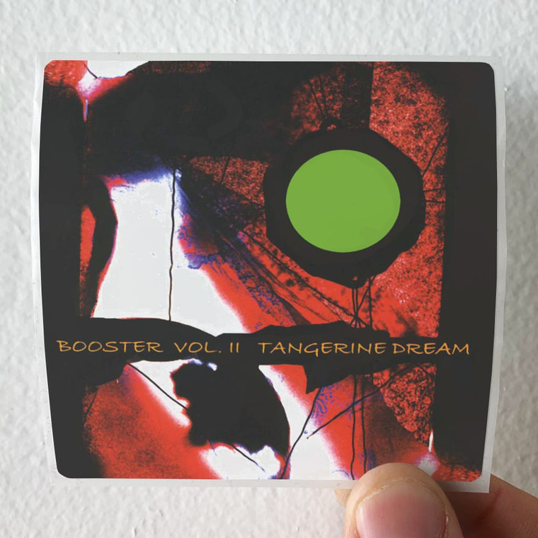 Tangerine Dream Booster Ii Album Cover Sticker