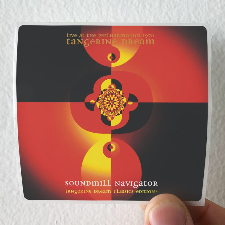 Tangerine Dream Soundmill Navigator Album Cover Sticker