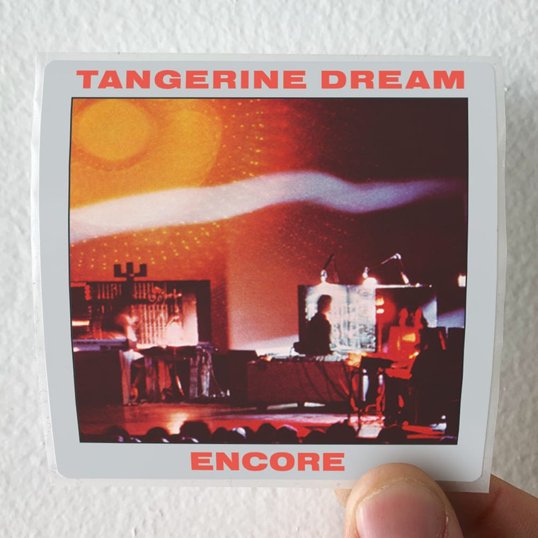 Tangerine Dream Encore Album Cover Sticker