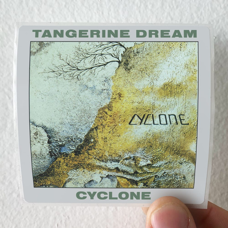 Tangerine Dream Cyclone 1 Album Cover Sticker