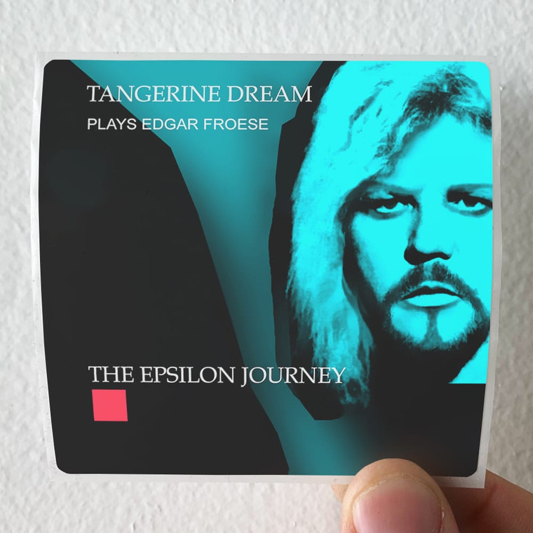 Tangerine Dream The Epsilon Journey Album Cover Sticker
