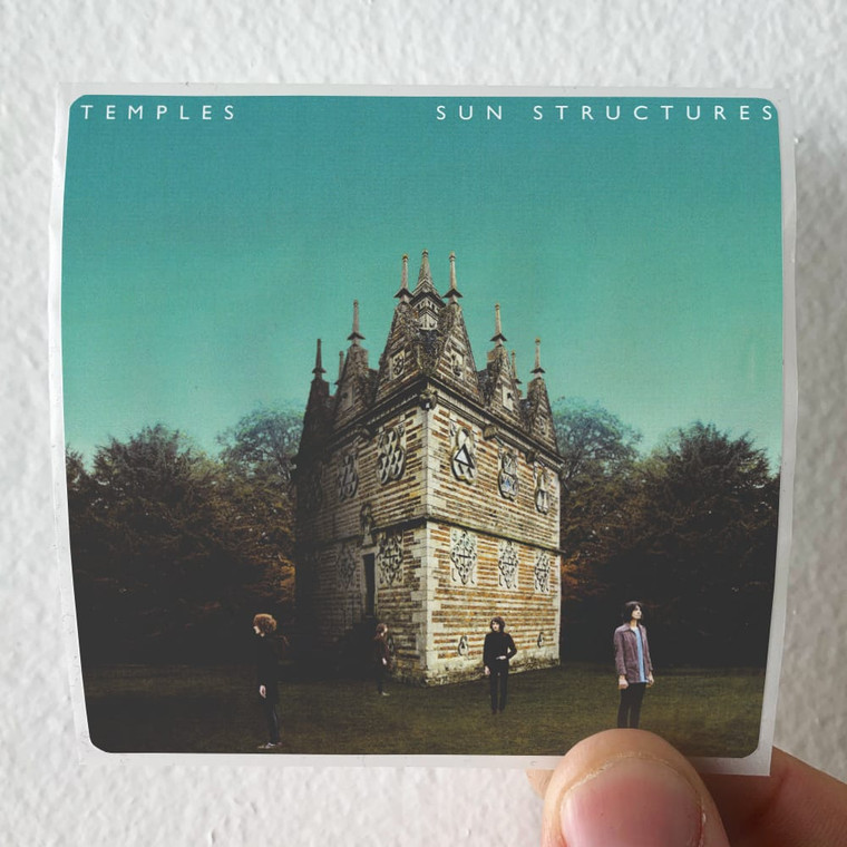 Temples Sun Structures 1 Album Cover Sticker