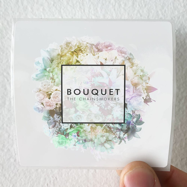 The Chainsmokers Bouquet Album Cover Sticker