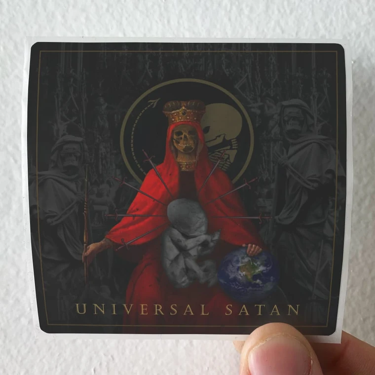 Turmion Katilot Universal Satan Album Cover Sticker
