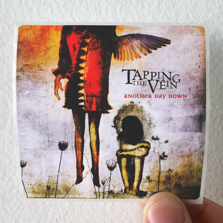 Tapping the Vein Another Day Down Album Cover Sticker
