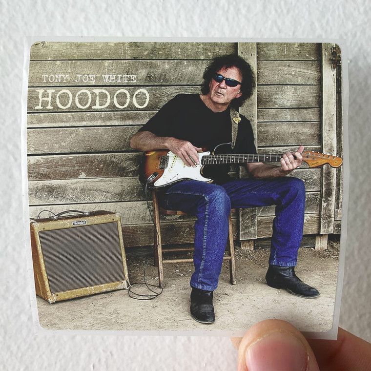 Tony Joe White Hoodoo Album Cover Sticker