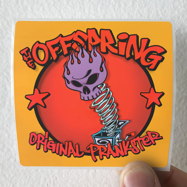 The Offspring Original Prankster 2 Album Cover Sticker