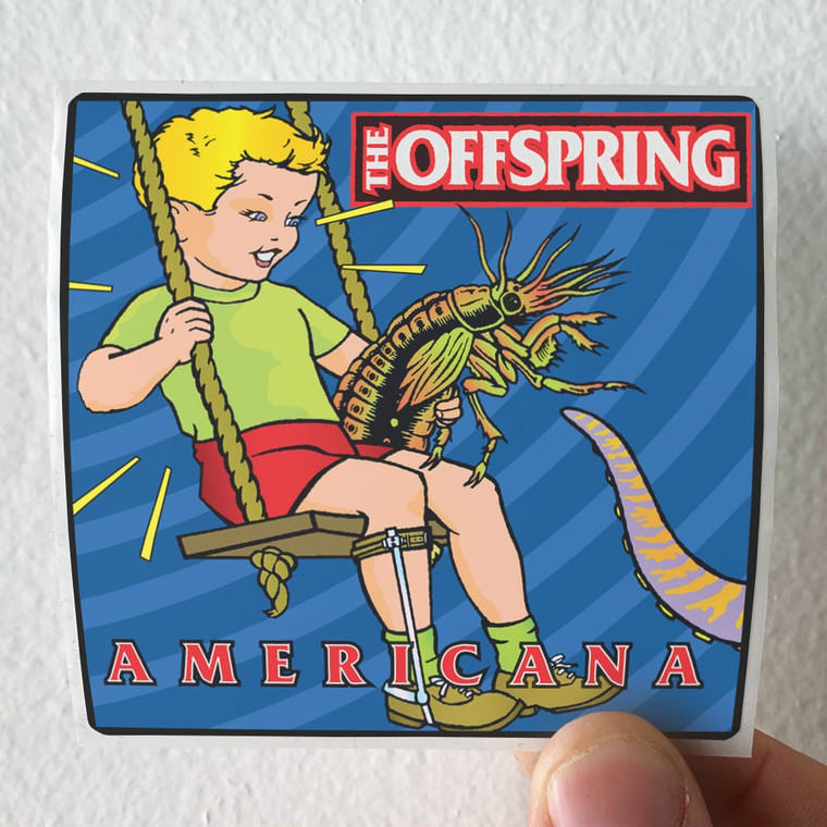 The Offspring Americana Album Cover Sticker