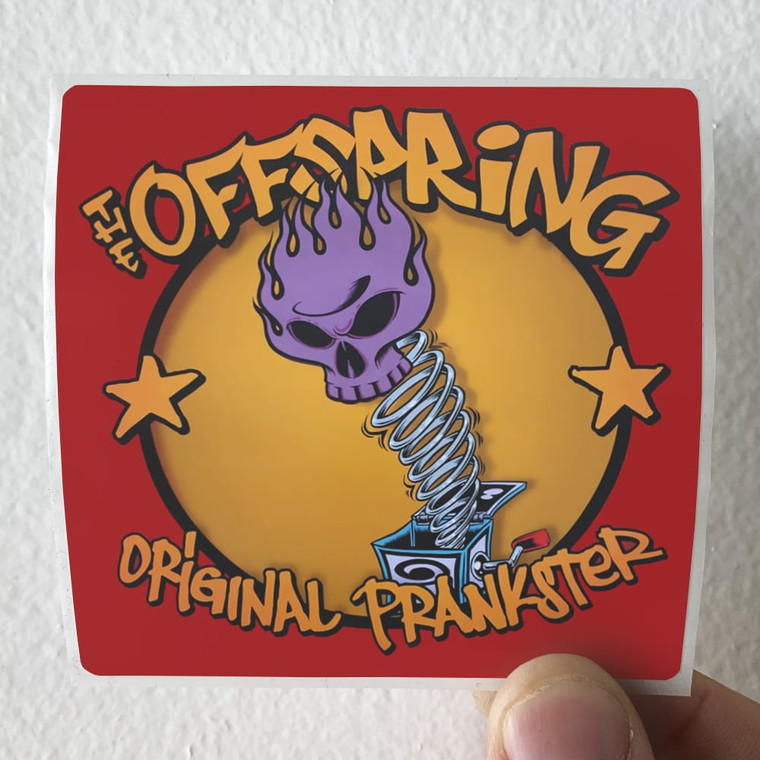 The Offspring Original Prankster Album Cover Sticker