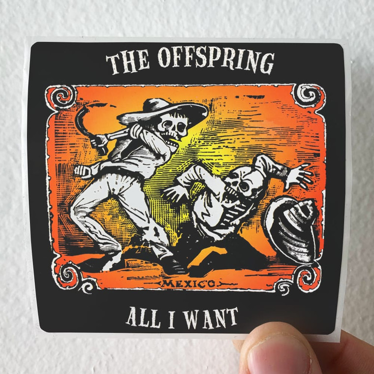 The Offspring All I Want Album Cover Sticker