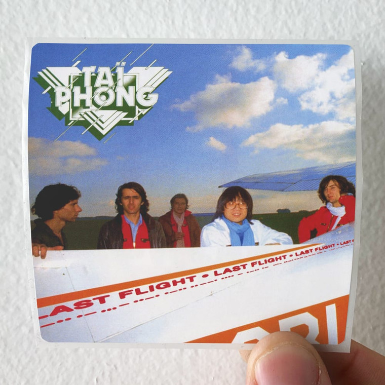 Tai Phong Last Flight Album Cover Sticker