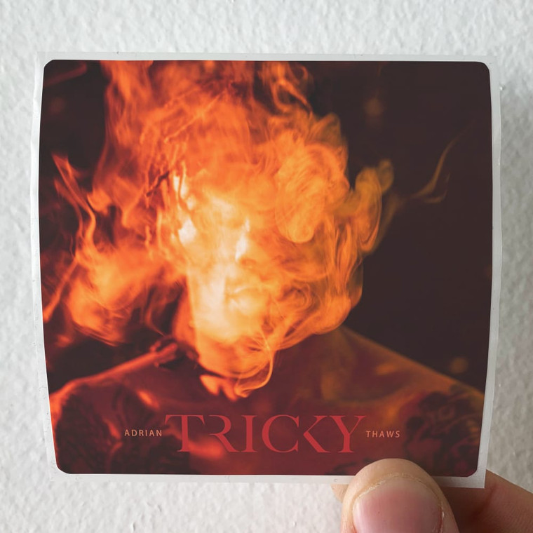 Tricky Adrian Thaws Album Cover Sticker