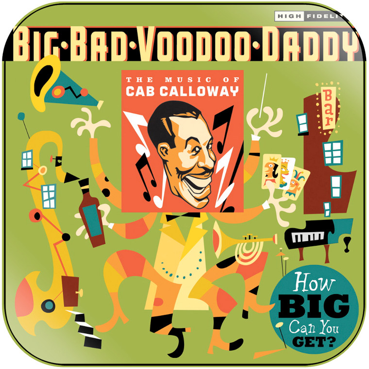 Big Bad Voodoo Daddy Save My Soul Album Cover Sticker Album Cover Sticker Big Bad Voodoo Daddy Save My Soul Album Cover Sticker Album Cover Sticker