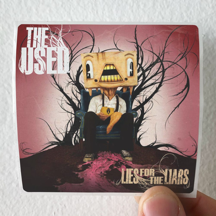 The Used Lies For The Liars Album Cover Sticker