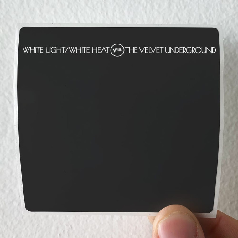 The Velvet Underground White Lightwhite Heat 2 Album Cover Sticker