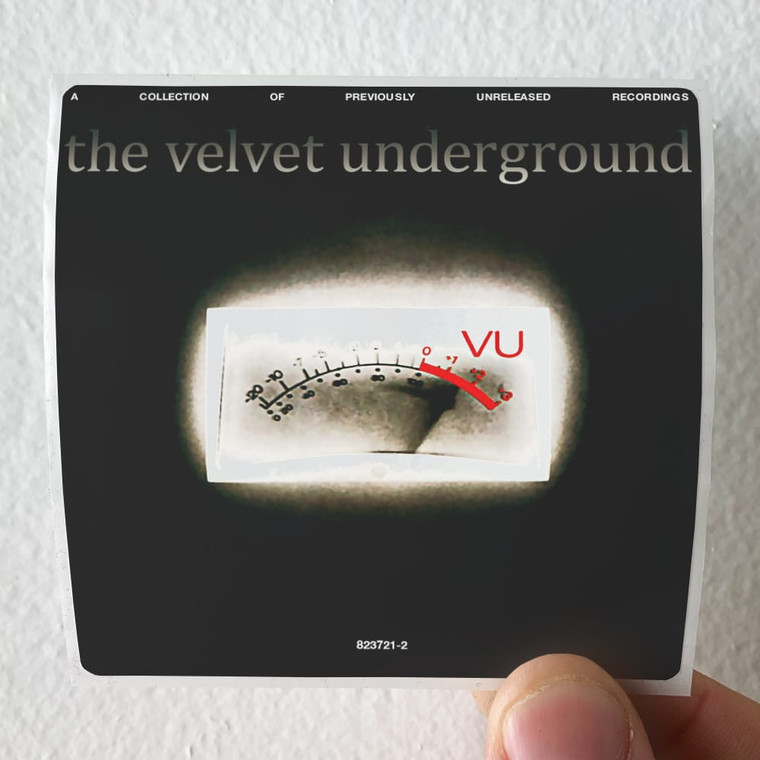 The Velvet Underground Vu Album Cover Sticker