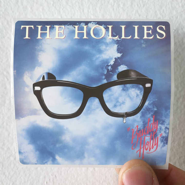 The Hollies Buddy Holly Album Cover Sticker