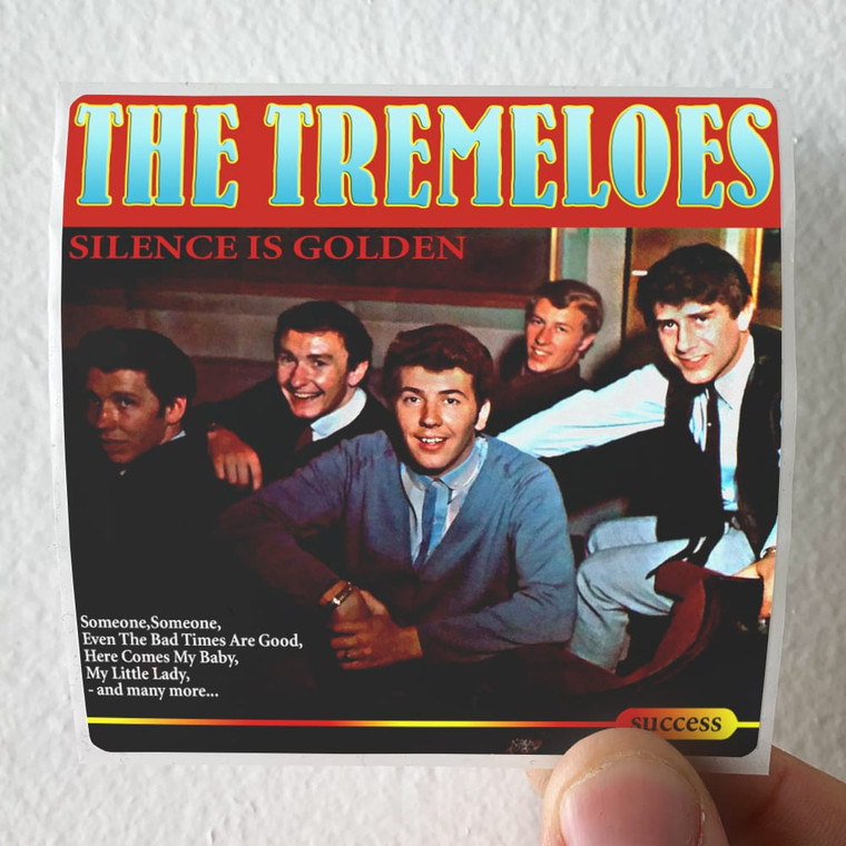 The Tremeloes Silence Is Golden Album Cover Sticker