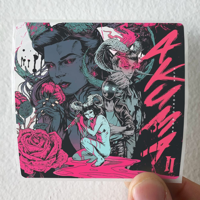 Tokyo Rose Akuma Ii Album Cover Sticker