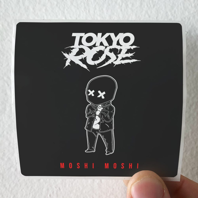 Tokyo Rose Moshi Moshi Album Cover Sticker