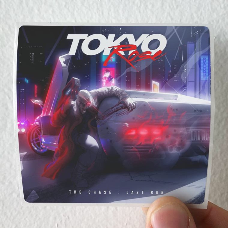 Tokyo Rose The Chase Last Run Album Cover Sticker