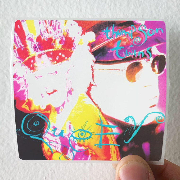 Thompson Twins Queer Album Cover Sticker