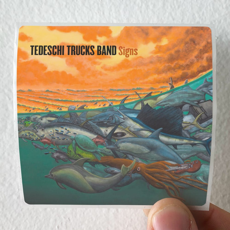 Tedeschi Trucks Band Signs Album Cover Sticker