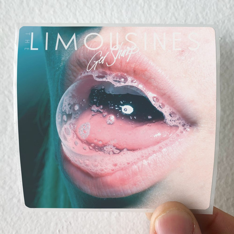 The Limousines Get Sharp Album Cover Sticker