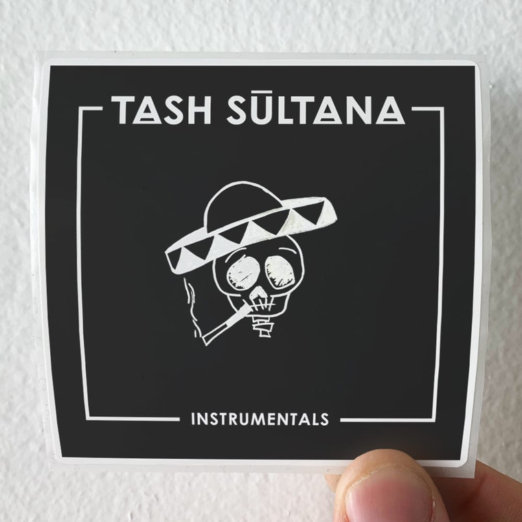 Tash Sultana Instrumentals Album Cover Sticker