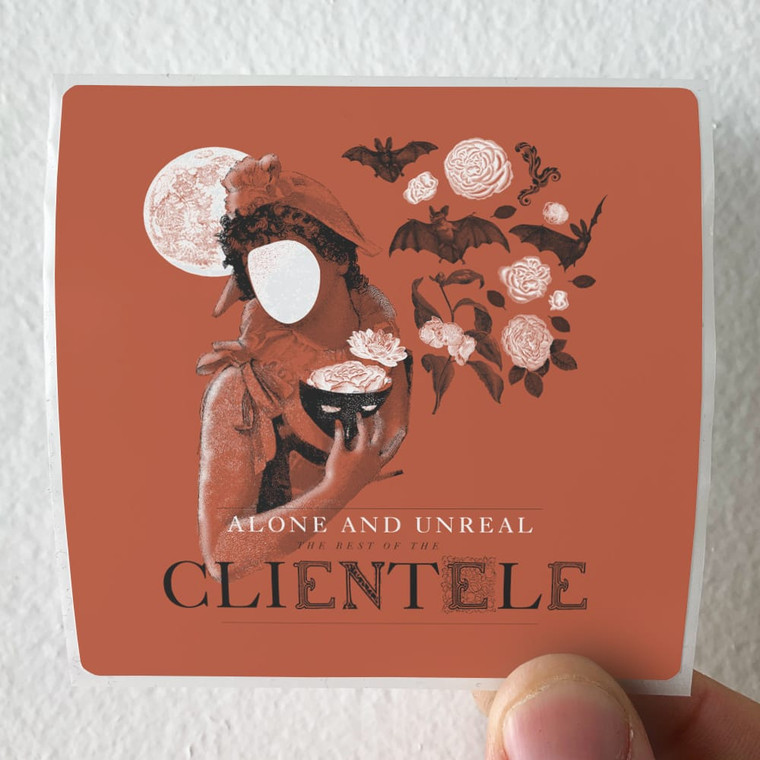 The Clientele Alone And Unreal The Best Of The Clientele Album Cover Sticker