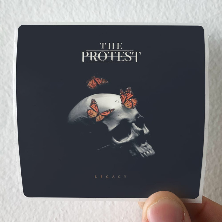 The Protest Legacy Album Cover Sticker